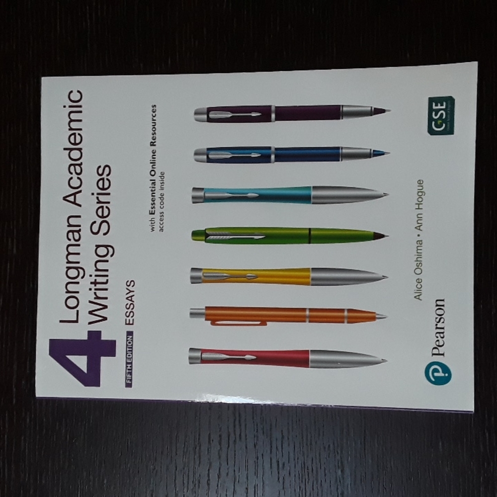 Book, longman academic writing